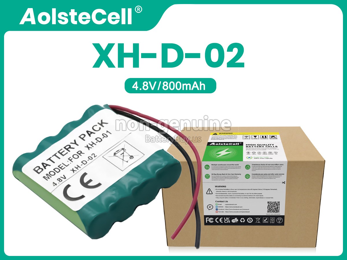battery for Vanhou XH-D-02