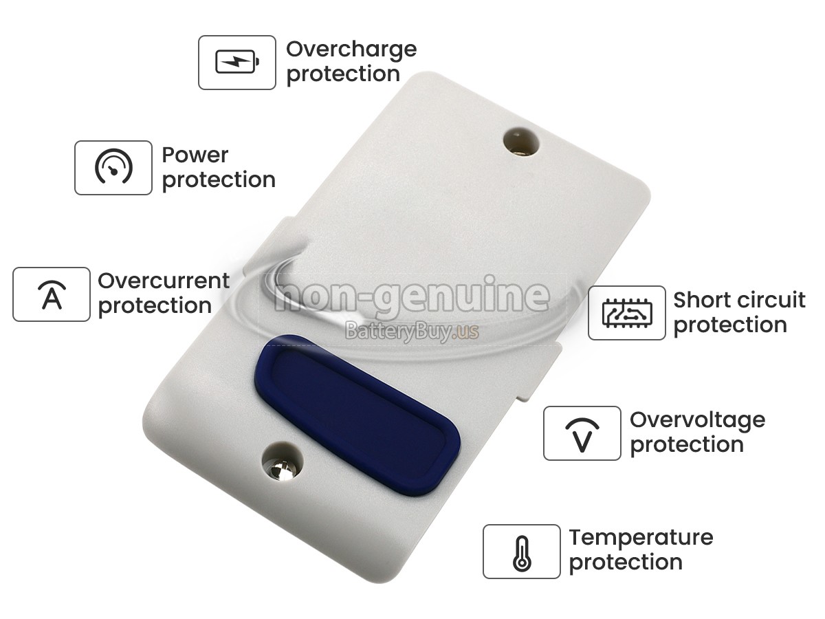battery for Welch Allyn 008-0857-00