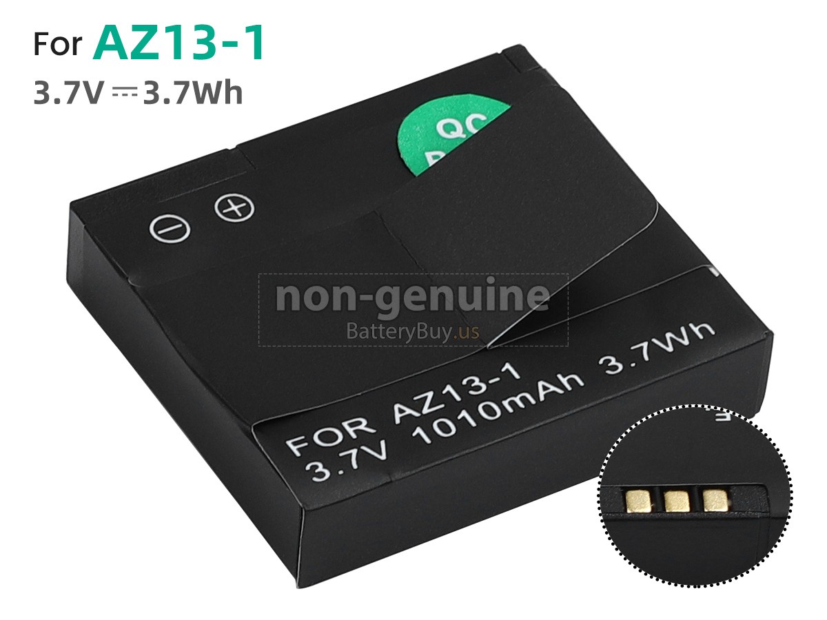 battery for Xiaomi YI XIAOYI AZ13-1
