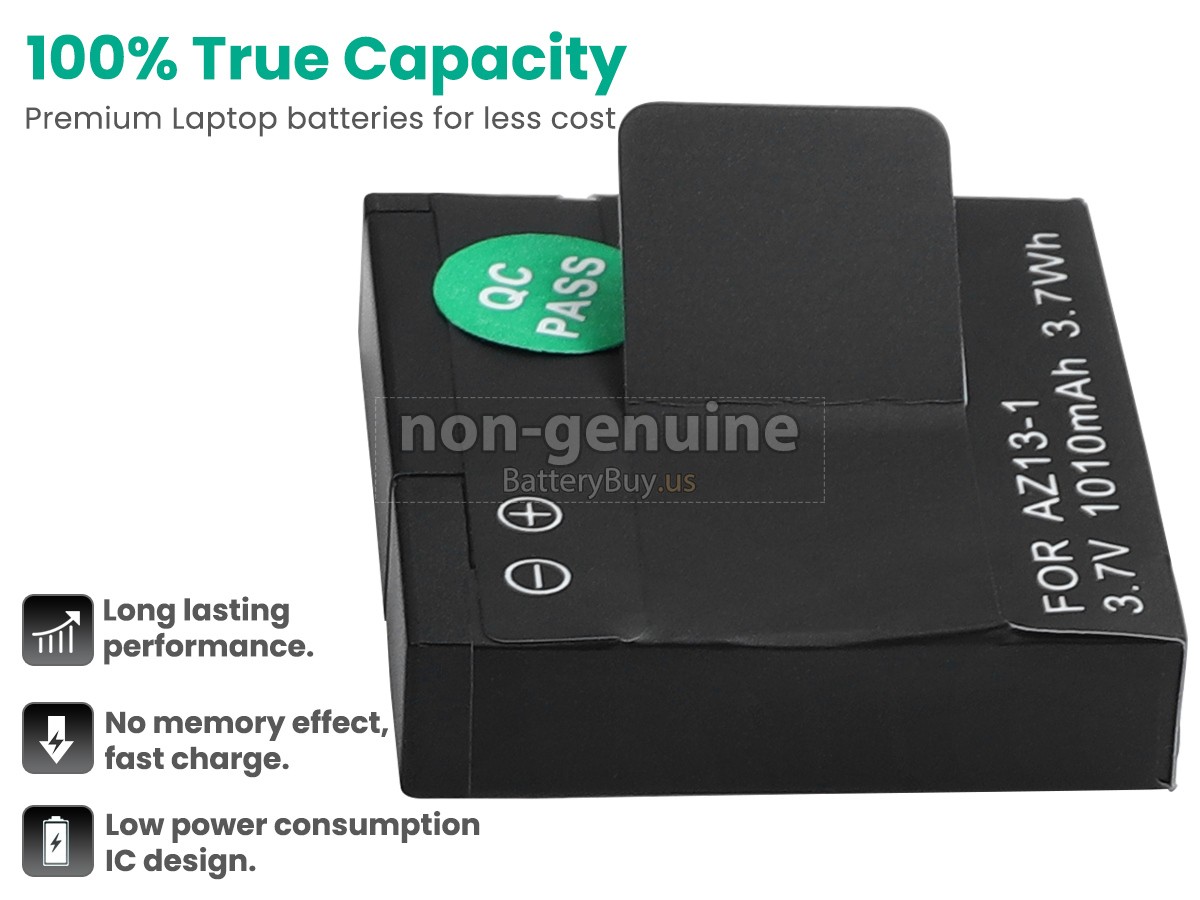 battery for Xiaomi YI XIAOYI AZ13-1