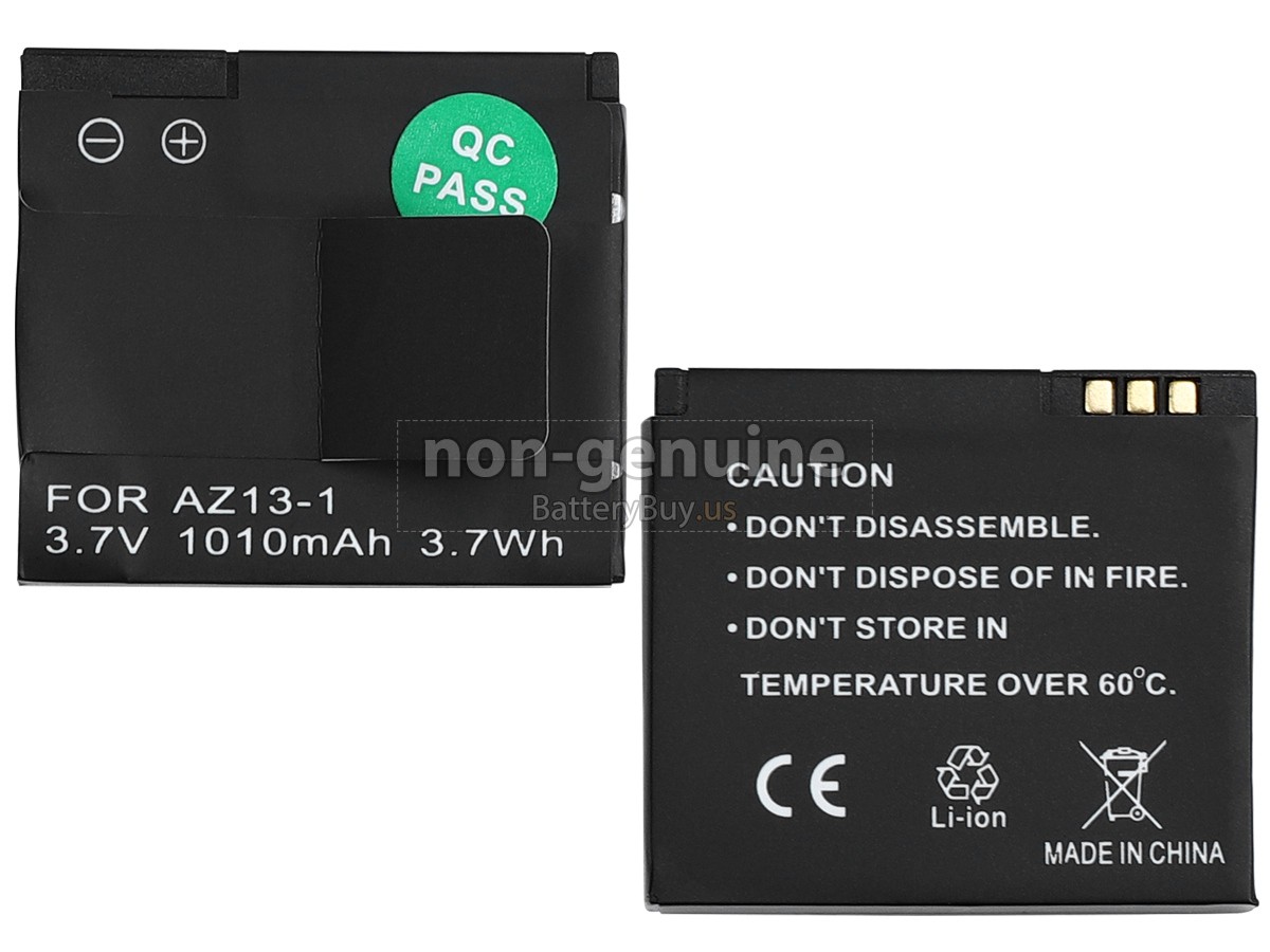 battery for Xiaomi YI XIAOYI AZ13-1
