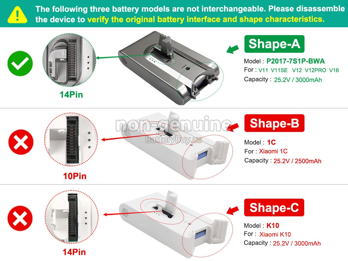 battery for XiaoMi P2017-7S1P-BWA