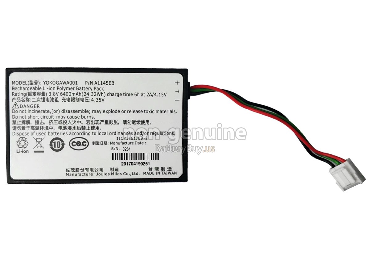 battery for Yokogawa A1145EB
