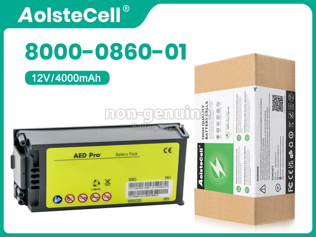 battery for ZOLL 8000-0860-01
