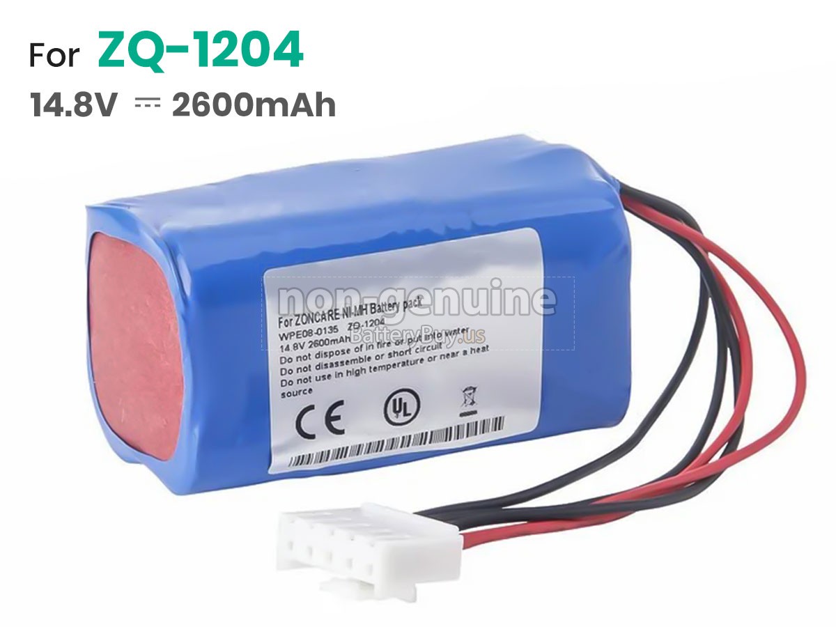 battery for Zoncare ZQ-1204